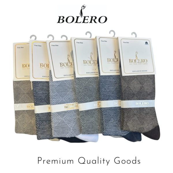 جوراب مردانه ساقدار BOLERO  کد 107 - تصویر 1